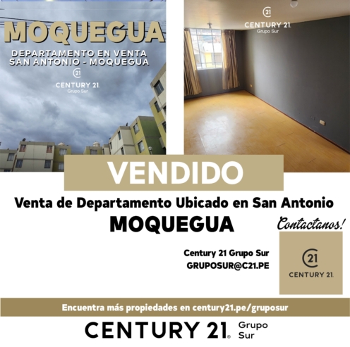 INMUEBLE VENDIDO EN LA CIUDAD DE MOQUEGUA