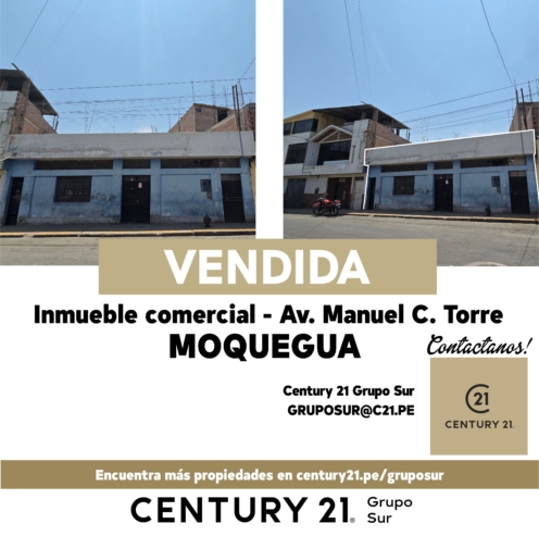 INMUEBLE VENDIDO EN LA CIUDAD DE MOQUEGUA