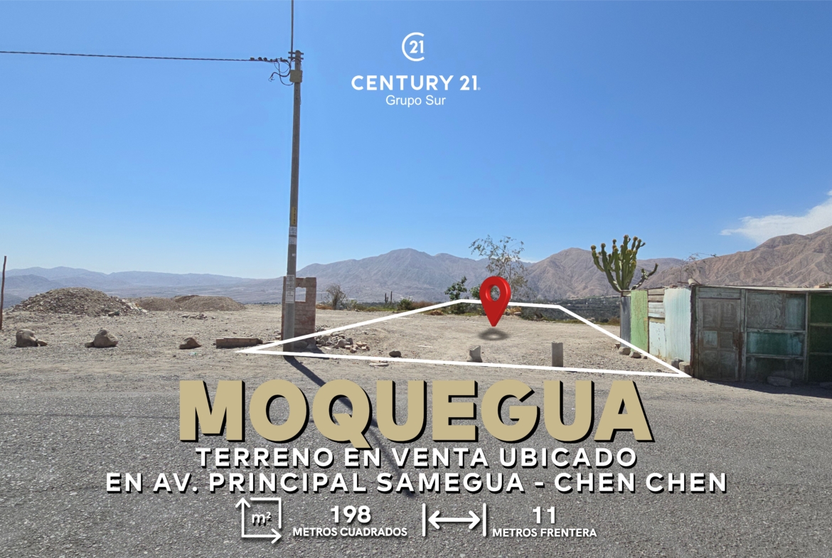 Terreno en venta Moquegua