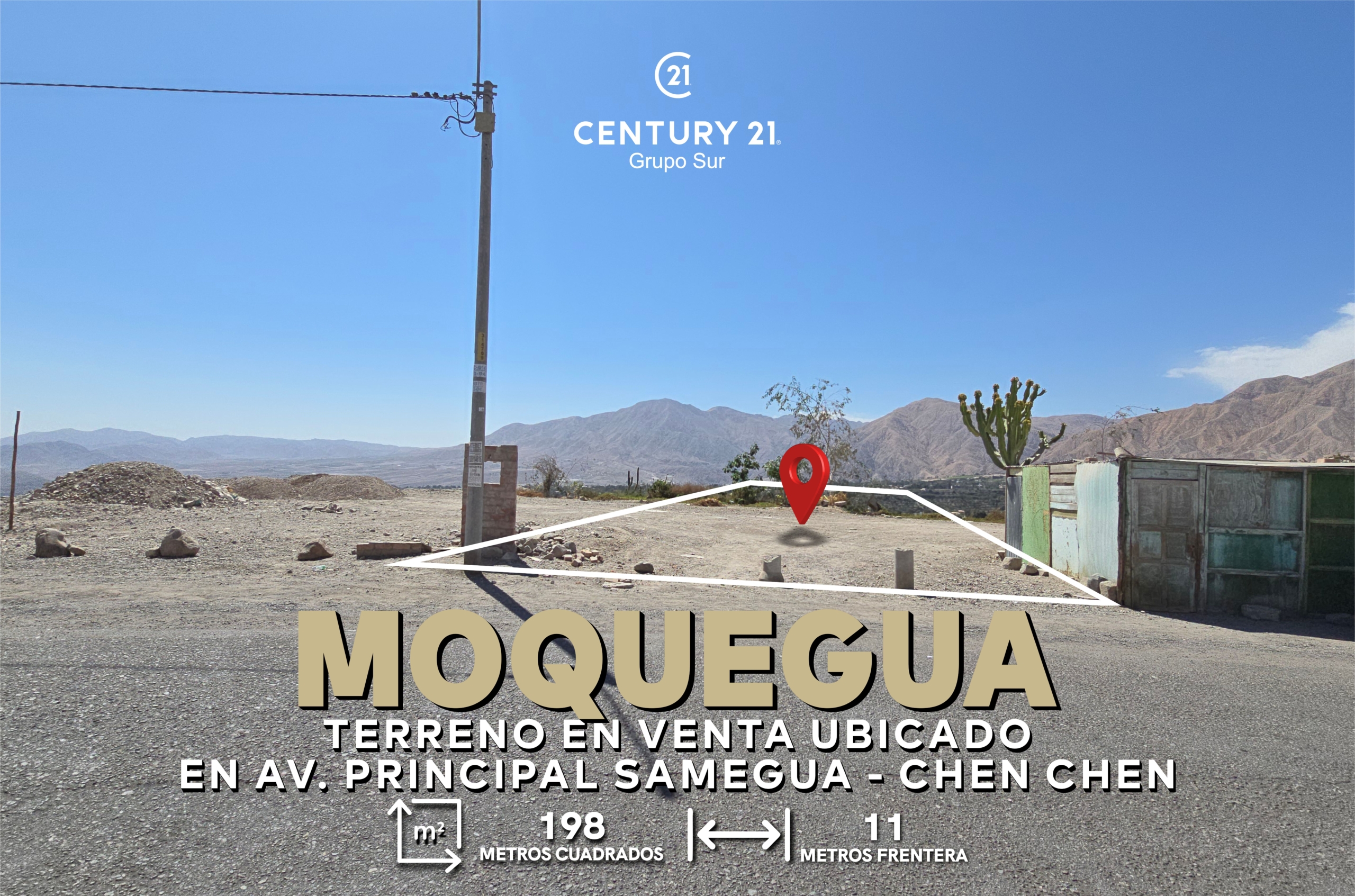 Terreno en venta Moquegua